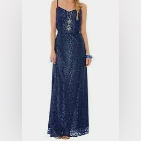 EUC Lilly Pulitzer Deanna Maxi Dress Size XS - Picture 1 of 3